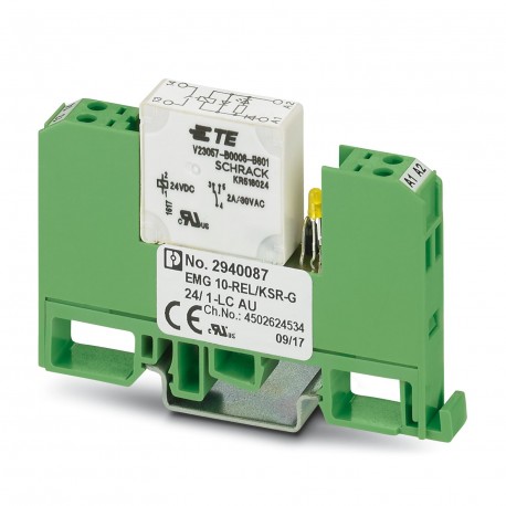 EMG 10-REL/KSR-G 24/ 1-LC AU 2940087 PHOENIX CONTACT Modulo portarelè