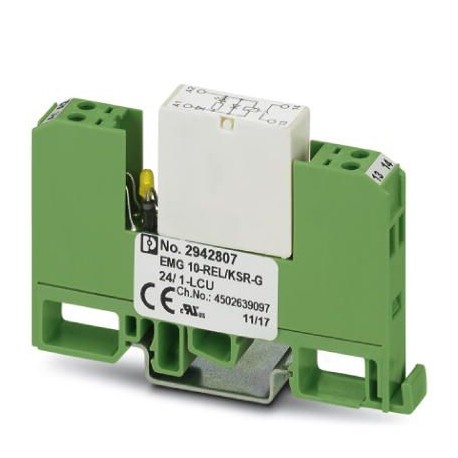 EMG 10-REL/KSR-G 24/ 1-LCU 2942807 PHOENIX CONTACT Relay Module