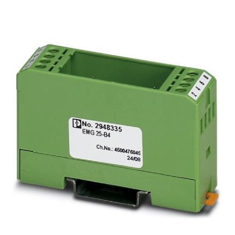 EMG 25-B4 2948335 PHOENIX CONTACT Módulo para equipar, compuesto por carcasa, bornes de conexión MKDS 3 y pl..