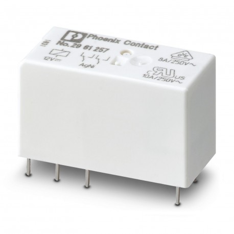 REL-MR- 12DC/21-21 2961257 PHOENIX CONTACT Relé de potencia en miniatura enchufable, con contacto de potenci..