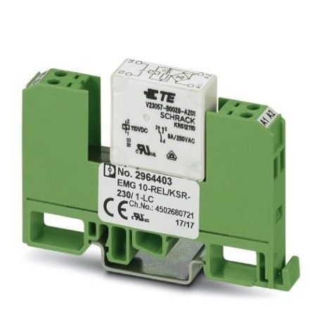 EMG 10-REL/KSR-230/ 1-LC 2964403 PHOENIX CONTACT Relay Module