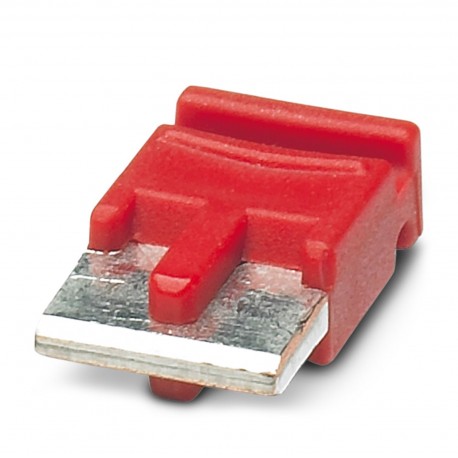 FBST 6-PLC RD 2966236 PHOENIX CONTACT Puente enchufable individual, longitud: 6 mm, número de polos: 2, colo..