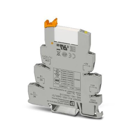 PLC-RSC- 24DC/21AU 2966265 PHOENIX CONTACT PLC-INTERFACE, compuesto de borne de base PLC-BSC.../21 con conex..