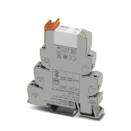 PLC-RSC- 12DC/21-21 2967235 PHOENIX CONTACT Interfaz PLC, compuesta por borne de base PLC-BSC.../21 con cone..