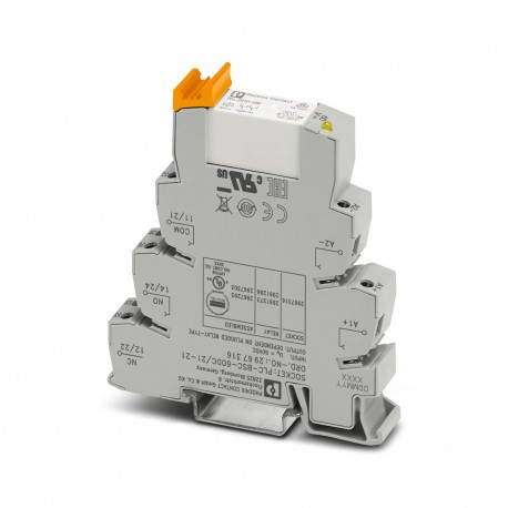 PLC-RSC- 60DC/21-21AU 2967303 PHOENIX CONTACT PLC-INTERFACE, compuesto de borne de base PLC-BSC.../21 con co..
