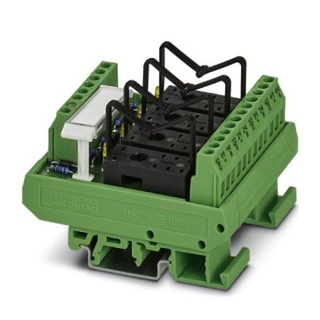 UMK- 4 RM 24DC 2972835 PHOENIX CONTACT Módulo VARIOFACE, para 4 relés miniatura u optoacopladores miniatura ..