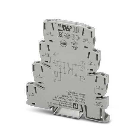 PLC-OSC- 24DC/300DC/ 1 2980678 PHOENIX CONTACT INTERFACE PLC, relé de estado sólido integrado, con conexión ..