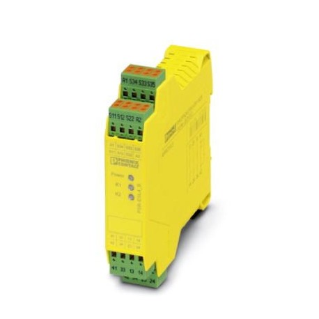 PSR-SPP- 24UC/ESL4/3X1/1X2/B 2981062 PHOENIX CONTACT Relé de seguridad para el control de parada de emergenc..