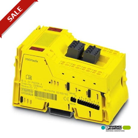 IB IL 24 PSDOR 4-PAC 2985864 PHOENIX CONTACT Modulo d'uscita relè decentrato legato alla sicurezza, grado di..