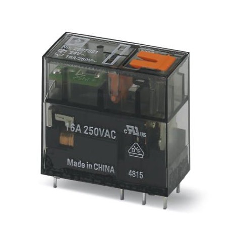 REL-MR- 24AC/21HC/MS 2987891 PHOENIX CONTACT Relé miniatura enchufable, con contacto de potencia, 1 contacto..