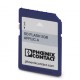 SD FLASH 512MB 2988146 PHOENIX CONTACT Programa e configuração de memória, plug-in, 512 Mbytes.