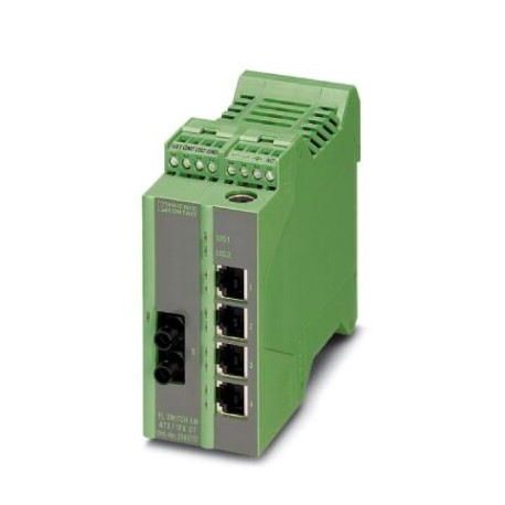 FL SWITCH LM 4TX/1FX SM ST 2989925 PHOENIX CONTACT Industrial Ethernet Switch