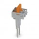 SB-MER 2-8 3000587 PHOENIX CONTACT Puente multipolo, paso: 8,2 mm, número de polos: 2, longitud: 25 mm, colo..