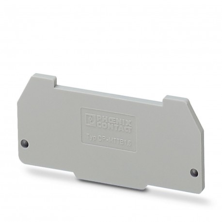 DP-MTTB 1,5 3002681 PHOENIX CONTACT Placa distanciadora, anchura: 2 mm, altura: 44 mm, color: gris