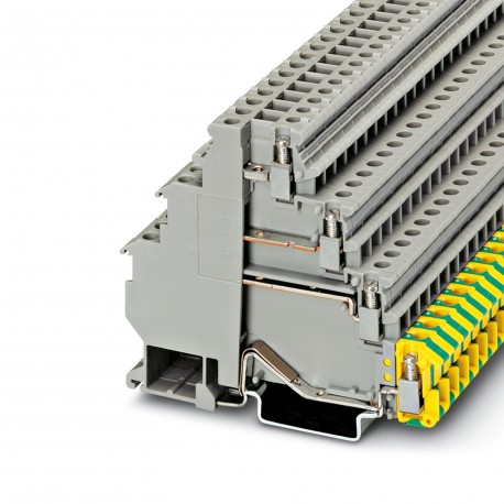 DLKB 2,5-PE 3011038 PHOENIX CONTACT Borne para carril, tensión nominal: 400 V, corriente nominal: 19 A, tipo..