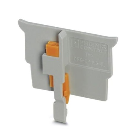 DFS-CP 2,5-4L 3012321 PHOENIX CONTACT Tapa con brida de sujeción, profundidad: 26 mm, anchura: 5,2 mm, altur..