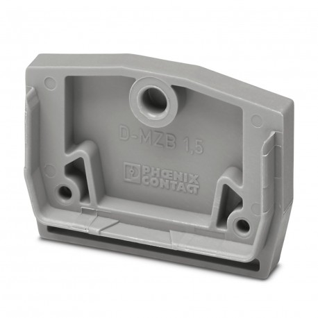 D-MZB 1,5 3024177 PHOENIX CONTACT Tapa final, profundidad: 22 mm, anchura: 4 mm, altura: 32 mm, color: gris
