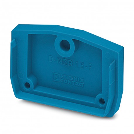 D-MSB 1,5-F BU 3024449 PHOENIX CONTACT Tapa final, longitud: 32 mm, anchura: 9,9 mm, altura: 22 mm, color: a..
