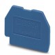 D-MT 1,5 BU 3025529 PHOENIX CONTACT Tapa final, profundidad: 17,7 mm, anchura: 1 mm, altura: 22 mm, color: a..