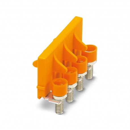 SB 4-8-T 3026379 PHOENIX CONTACT Puente multipolo, paso: 8,2 mm, número de polos: 4, color: naranja