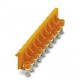 SB 10-8-T 3026382 PHOENIX CONTACT Puente multipolo, paso: 8,2 mm, número de polos: 10, color: naranja