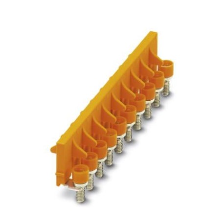 SB 10-8-T 3026382 PHOENIX CONTACT Puente multipolo, paso: 8,2 mm, número de polos: 10, color: naranja
