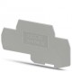 D-MZFKK 1,5 3029839 PHOENIX CONTACT Tapa final, Longitud: 67,5 mm, Anchura: 1 mm, Color: gris