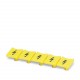 WST 10/35 3030006 PHOENIX CONTACT Cobertor de aviso, 5 polos, para anchos de borne de 10,2 mm, 12,2 mm y 16 ..