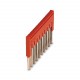 FBS 10-4 3030158 PHOENIX CONTACT Puente enchufable, paso: 4,2 mm, número de polos: 10, color: rojo