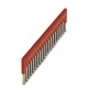 FBS 20-5 3030226 PHOENIX CONTACT Puente enchufable, paso: 5,2 mm, número de polos: 20, color: rojo