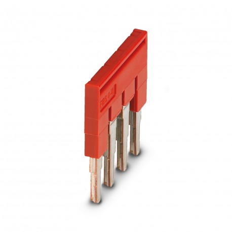 FBS 4-6 3030255 PHOENIX CONTACT Puente enchufable, paso: 6,2 mm, número de polos: 4, color: rojo