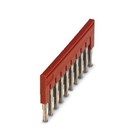 FBS 10-6 3030271 PHOENIX CONTACT Puente enchufable, paso: 6,2 mm, número de polos: 10, color: rojo