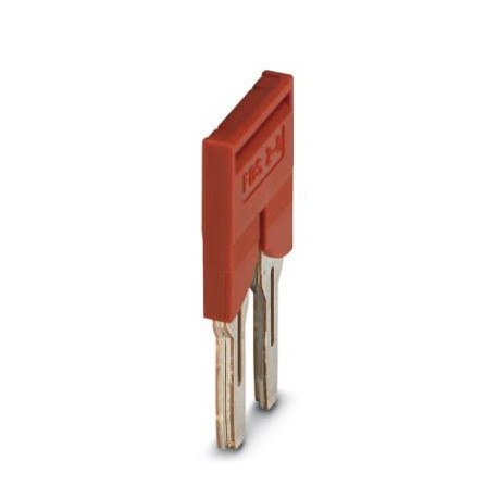 FBS 2-8 3030284 PHOENIX CONTACT Puente enchufable, paso: 8,2 mm, número de polos: 2, color: rojo