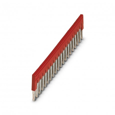 FBS 20-6 3030365 PHOENIX CONTACT Puente enchufable, paso: 6,2 mm, número de polos: 20, color: rojo