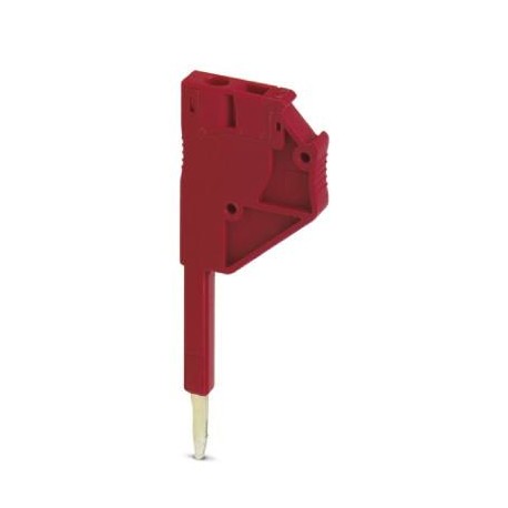 PS-4 3030970 PHOENIX CONTACT Clavija de pruebas, Clavija de pruebas alineable, número de polos: 1, color: ro..