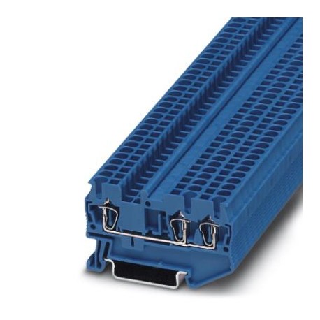 ST 2,5-TWIN BU 3031254 PHOENIX CONTACT Borne de paso, tensión nominal: 800 V, corriente nominal: 24 A, númer..