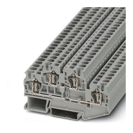 STTB 4 3031429 PHOENIX CONTACT Borne de resorte de doble piso, tensión nominal: 500 V, corriente nominal: 30..