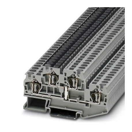 STTB 4-PV 3031542 PHOENIX CONTACT Borna de doble piso, con empalmadores de potencial, tensión nominal: 500 V..