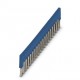 FBS 20-6 BU 3032208 PHOENIX CONTACT Puente enchufable, paso: 6,2 mm, número de polos: 20, color: azul