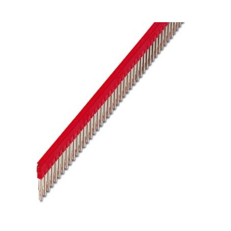 FBS 50-6 3032224 PHOENIX CONTACT Puente enchufable, paso: 6,2 mm, número de polos: 50, color: rojo