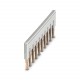 FBS 10-6 GY 3032253 PHOENIX CONTACT Puente enchufable, paso: 6,2 mm, número de polos: 10, color: gris