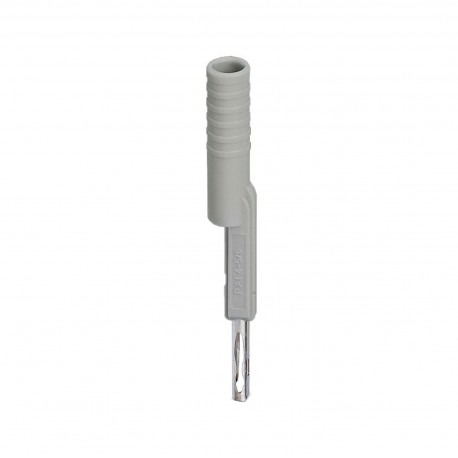 PAI-4-N GY 3032871 PHOENIX CONTACT Adaptador de prueba de 4 mm, para bornes en paso de 5,2 mm, 6,2 mm y 8,2 ..