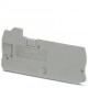 D-STU 4-TWIN 3033087 PHOENIX CONTACT Tapa final, profundidad: 35,1 mm, anchura: 2,2 mm, altura: 74,4 mm, col..