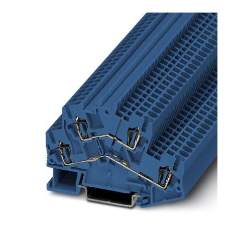STTBS 4 BU 3035069 PHOENIX CONTACT Borne de resorte de doble piso, tipo de conexión: Conexión por resorte, s..