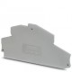 D-STTBS 4 3035098 PHOENIX CONTACT Tapa final, profundidad: 47 mm, anchura: 2,2 mm, altura: 92,4 mm, color: g..