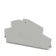 D-STTBS 4-MT 3035548 PHOENIX CONTACT Tapa final, longitud: 92,4 mm, anchura: 2,2 mm, altura: 47 mm, color: g..