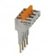 SB-ME 4-6 3035757 PHOENIX CONTACT Puente multipolo, paso: 6,2 mm, número de polos: 4, longitud: 21 mm, color..