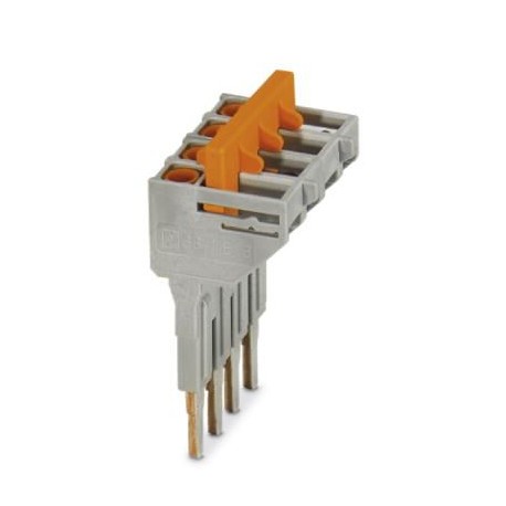 SB-ME 4-6 3035757 PHOENIX CONTACT Puente multipolo, paso: 6,2 mm, número de polos: 4, longitud: 21 mm, color..