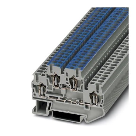 STTB 2,5-L/N 3036330 PHOENIX CONTACT Borne de resorte de doble piso, tensión nominal: 500 V, corriente nomin..