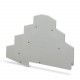 D-ST 2,5-PE/3L 3036673 PHOENIX CONTACT Tapa final, profundidad: 73 mm, anchura: 2,2 mm, altura: 98,5 mm, col..